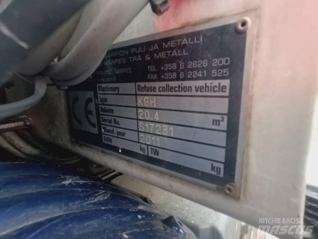 Scania P 360 Popelářské vozy