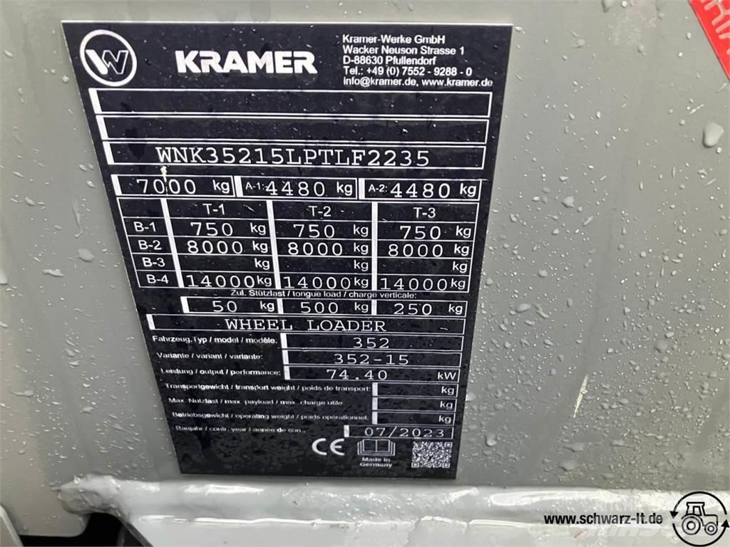 Kramer KL 35.8T Teleskopické plošiny