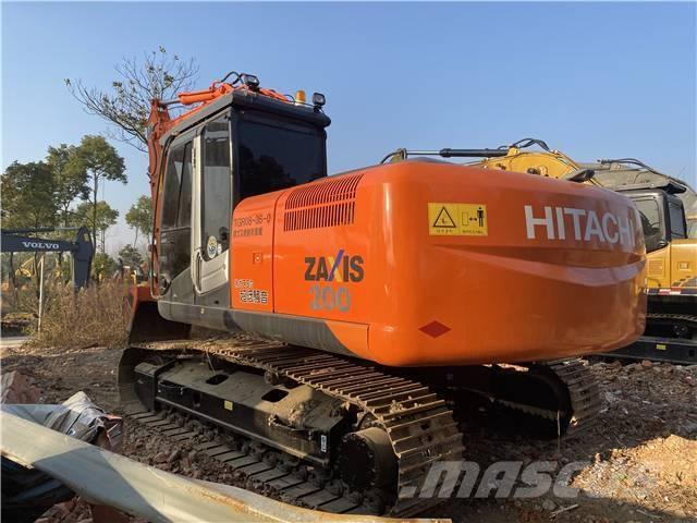 Hitachi zx200 Pásová rýpadla