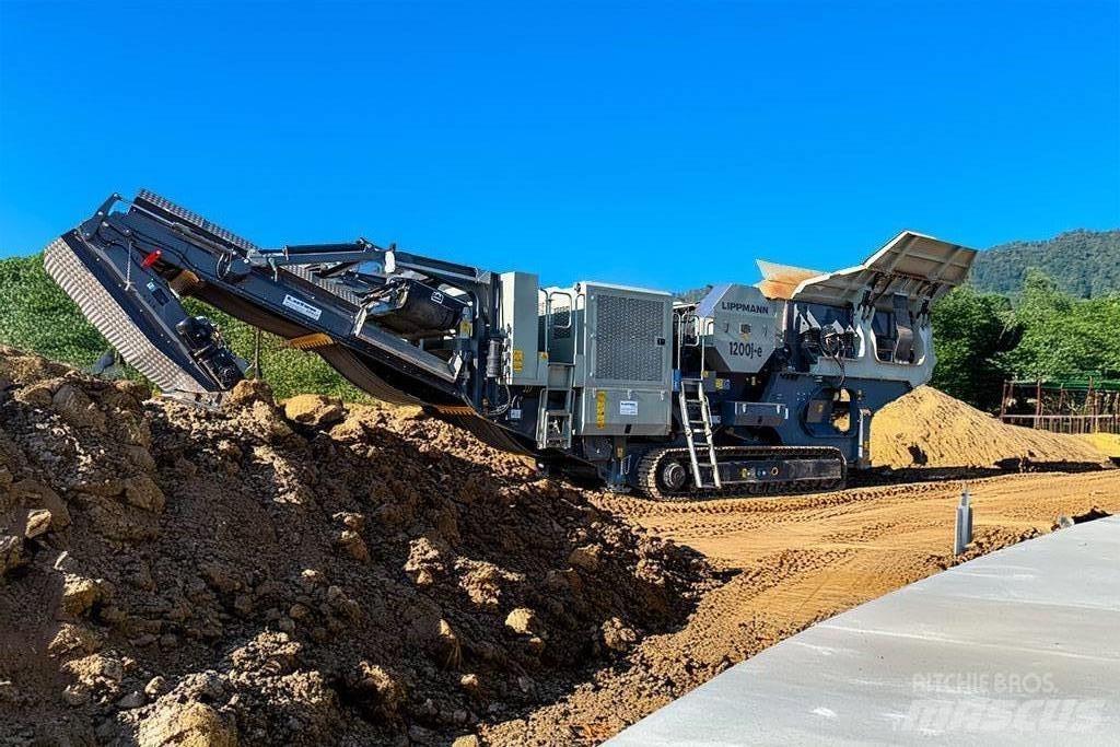Lippmann 1200J-E Mobilní drtiče