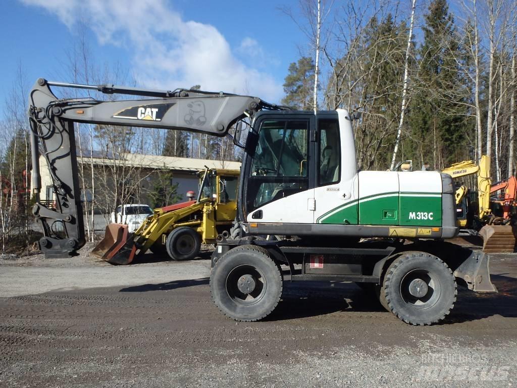 CAT M 313 C 4x4 Kolová rýpadla