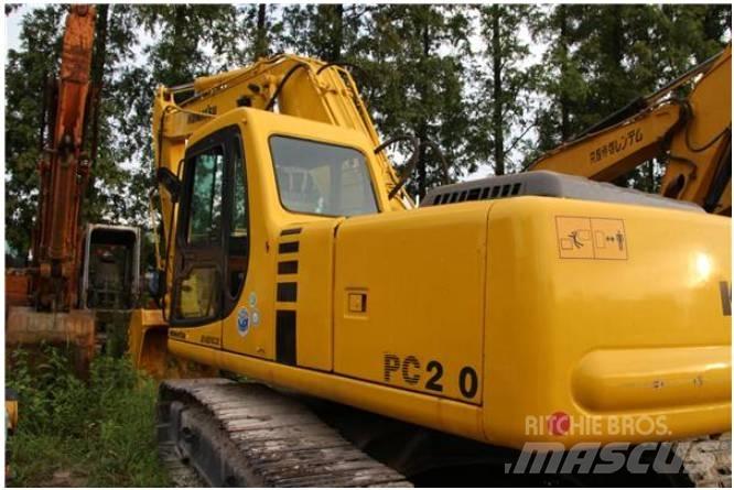 Komatsu PC 200-6 Pásová rýpadla