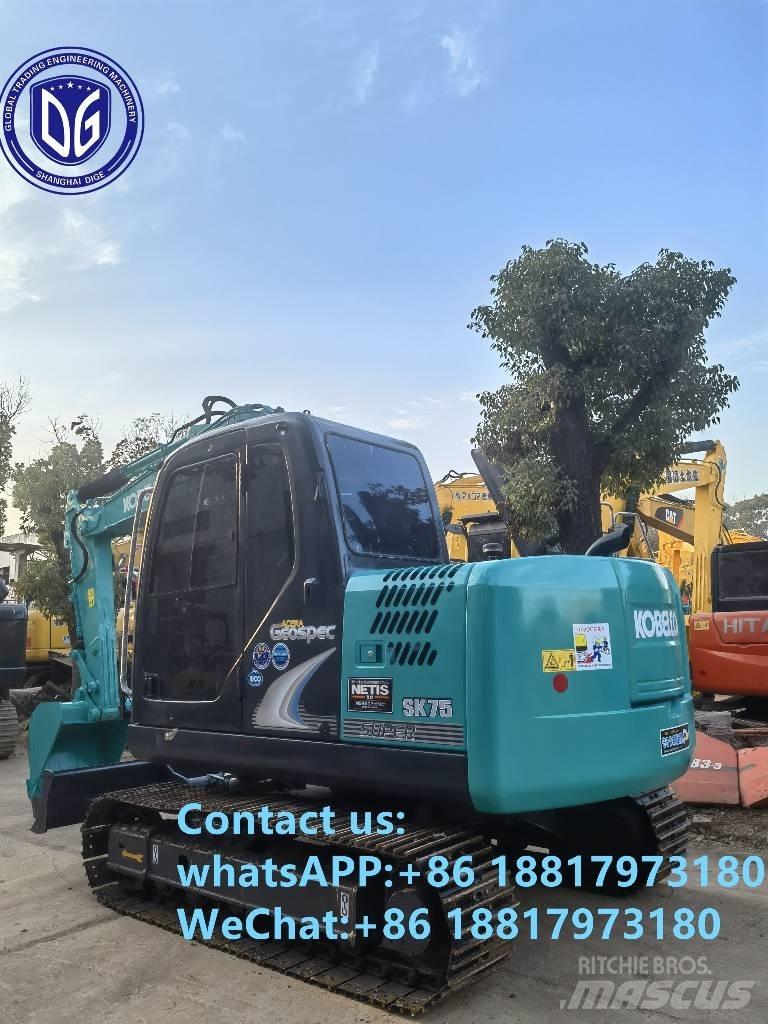 Kobelco SK75-8 Pásová rýpadla