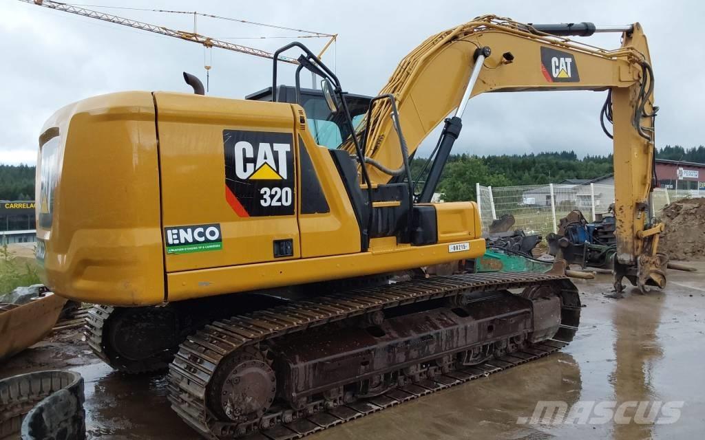 CAT 320 EL Pásová rýpadla