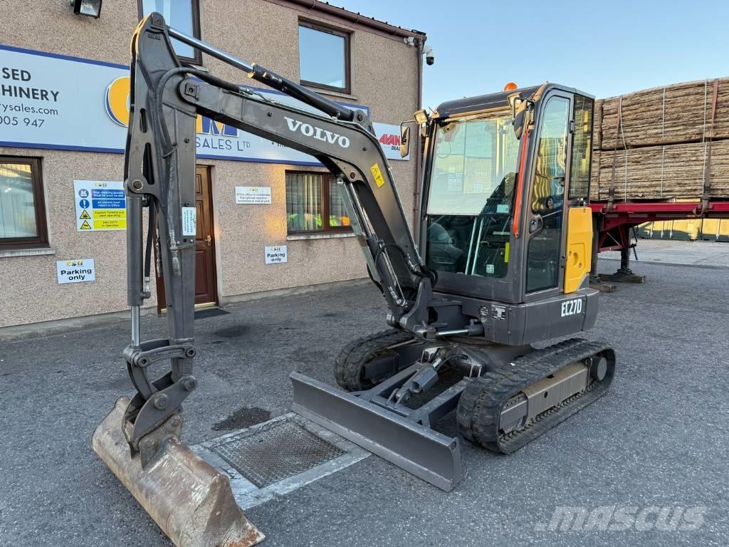 Volvo EC 27 D Mini rýpadla < 7t