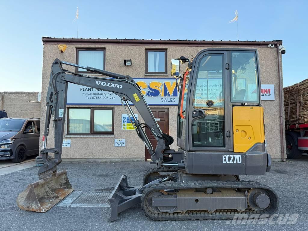 Volvo EC 27 D Mini rýpadla < 7t