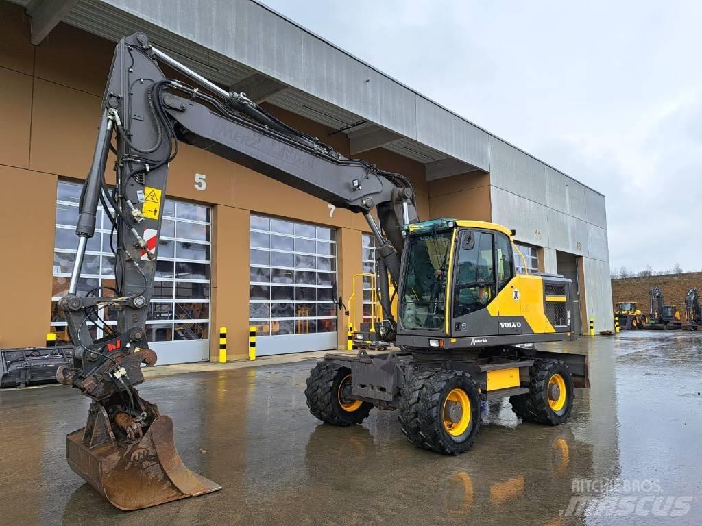 Volvo EW180E Kolová rýpadla