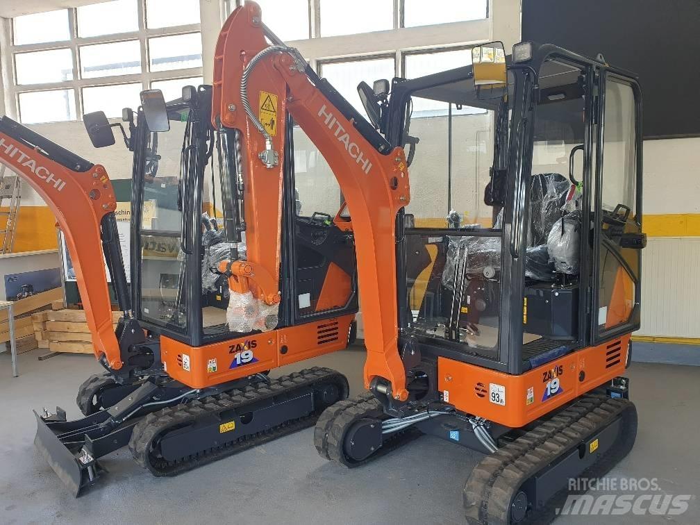 Hitachi ZX 19 Mini rýpadla < 7t