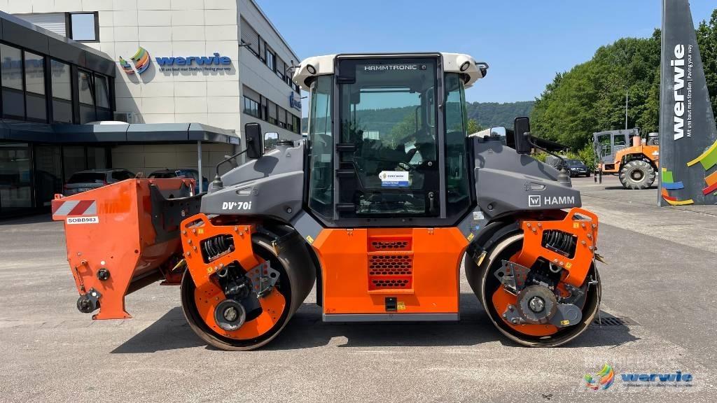 Hamm DV+ 70iVV-S Tandemové válce