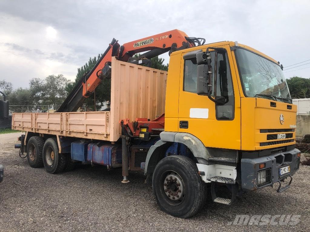 Iveco Euro trailer Autojeřáby, hydraulické ruky