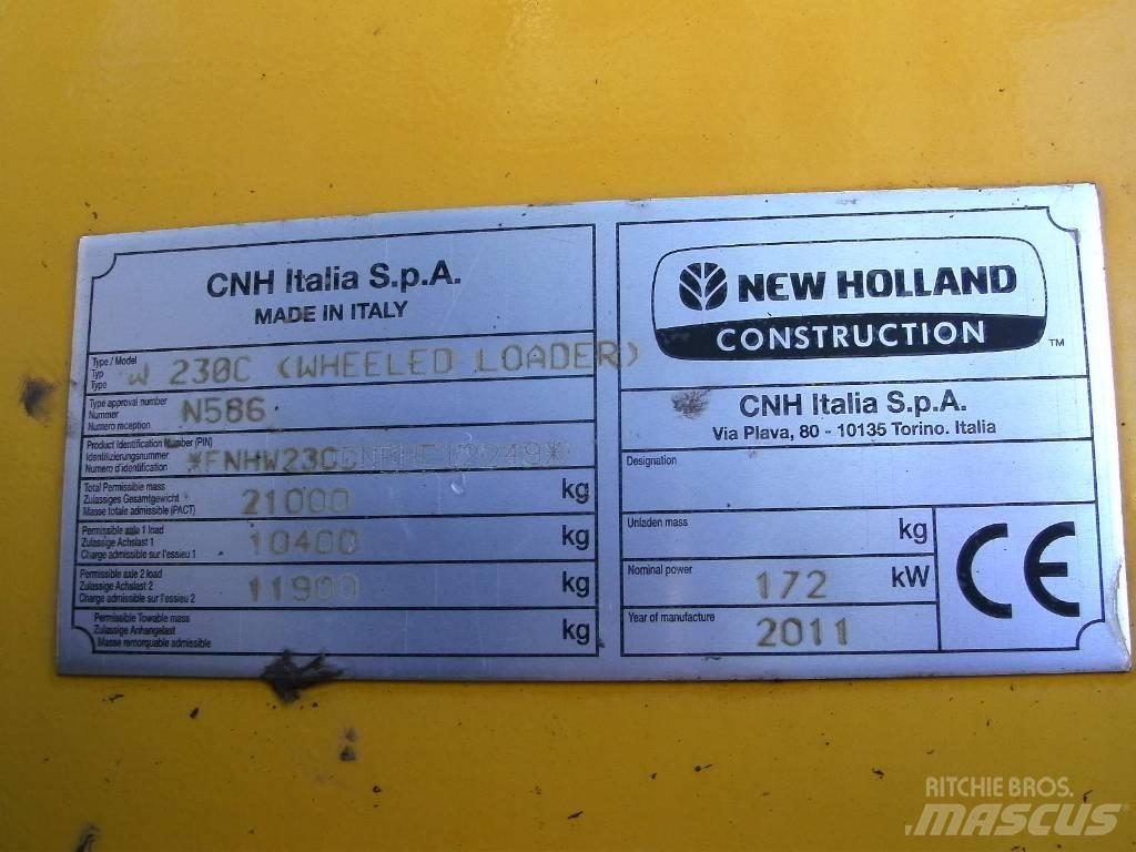 New Holland W 230 C Kolové nakladače