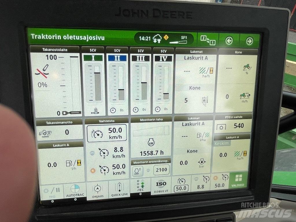 John Deere 6155R Traktory