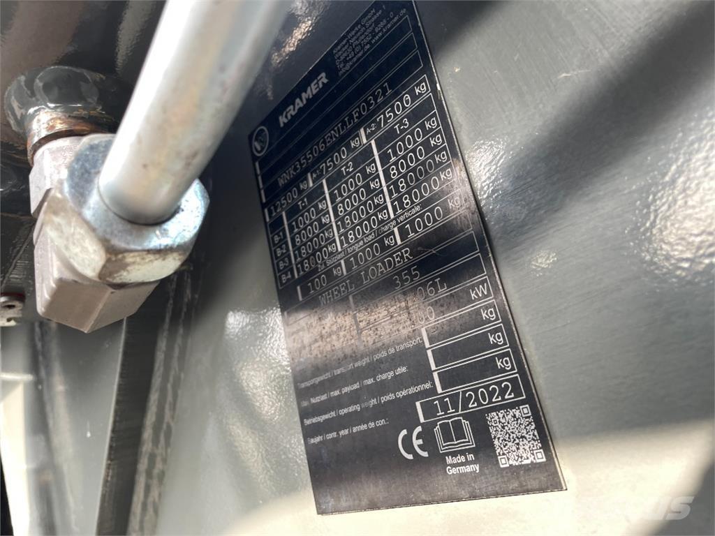 Kramer KL70.8L Kolové nakladače