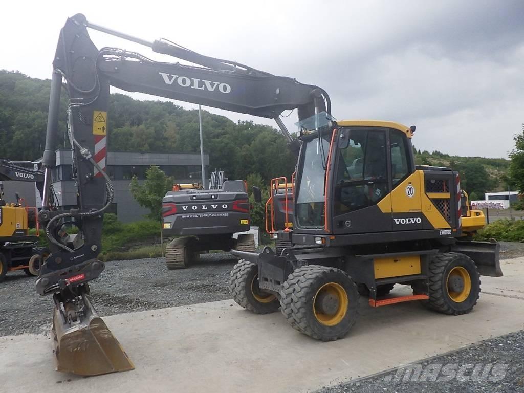 Volvo EWR 170 E Kolová rýpadla
