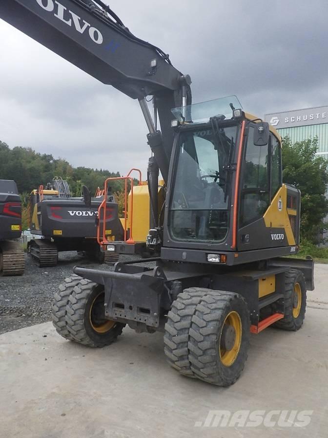 Volvo EWR 170 E Kolová rýpadla