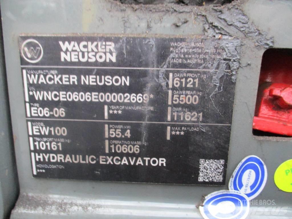 Wacker Neuson EW 100 Kolová rýpadla