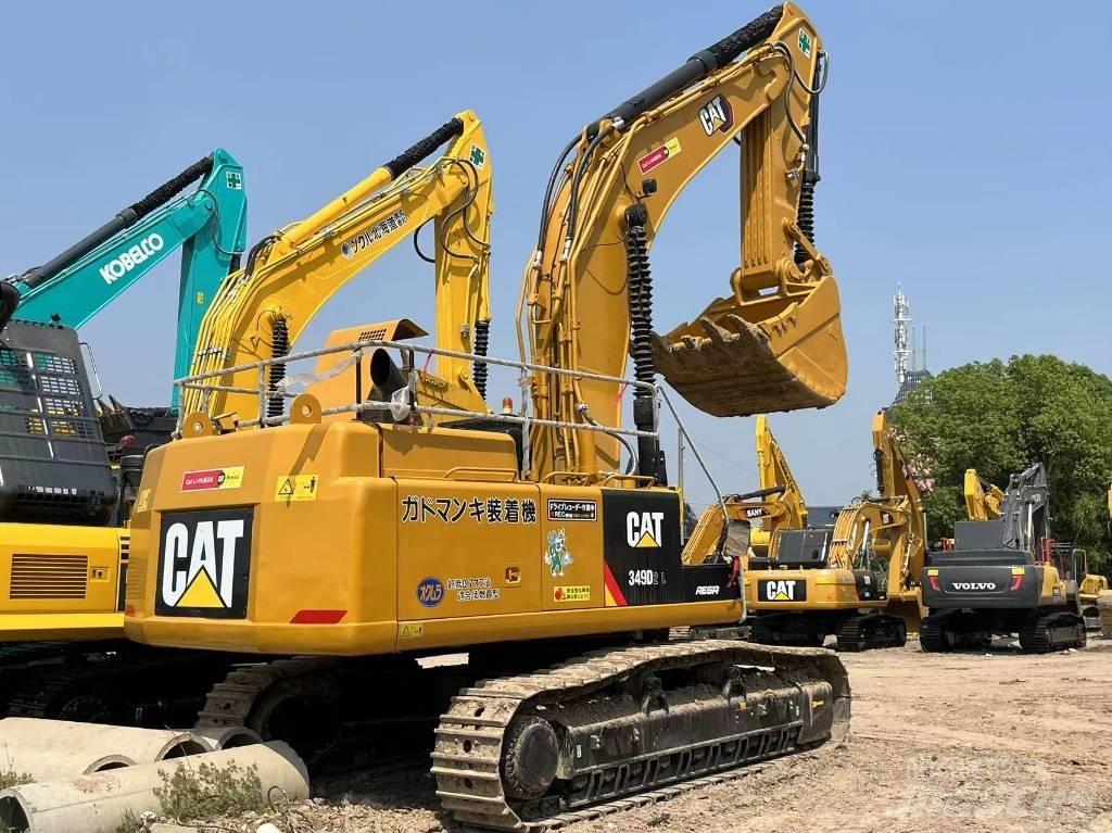 CAT 349 D Pásová rýpadla
