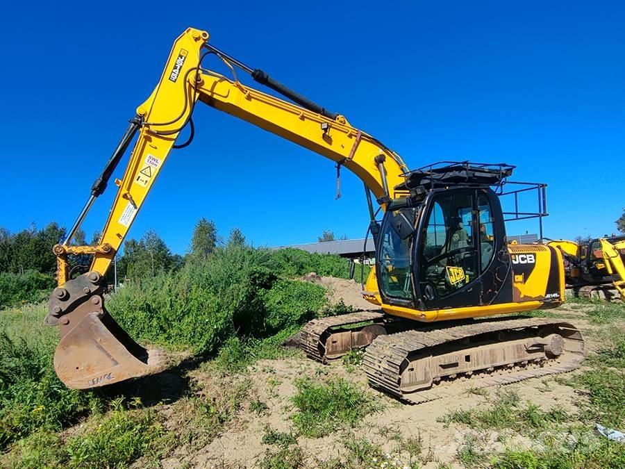 JCB JS145 LC Pásová rýpadla