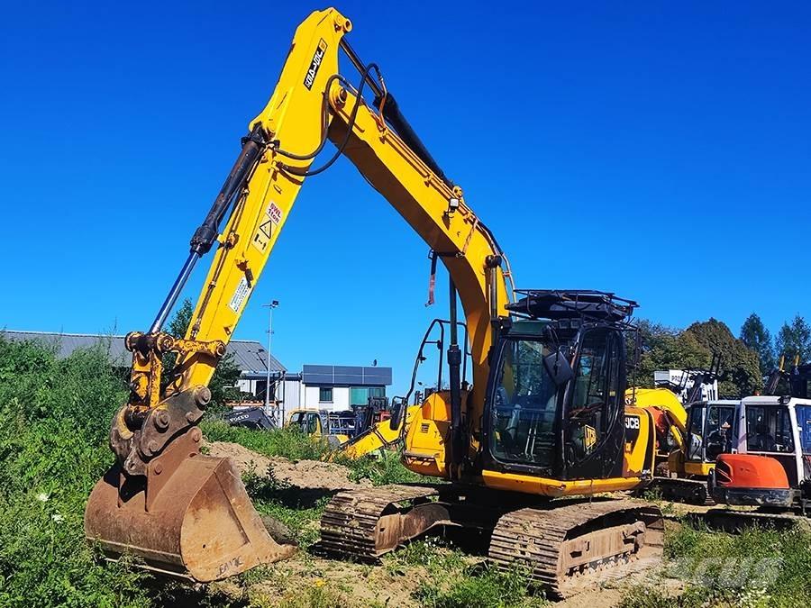 JCB JS145 LC Pásová rýpadla