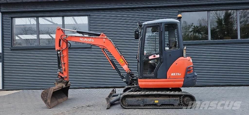 Kubota KX71-3 Mini rýpadla < 7t