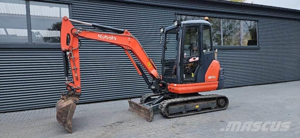 Kubota KX71-3 Mini rýpadla < 7t