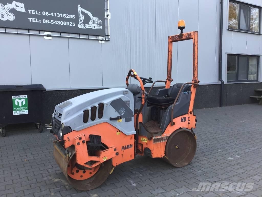 Hamm HD 8 VV Tandemové válce