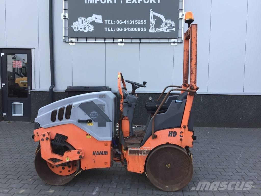 Hamm HD 8 VV Tandemové válce