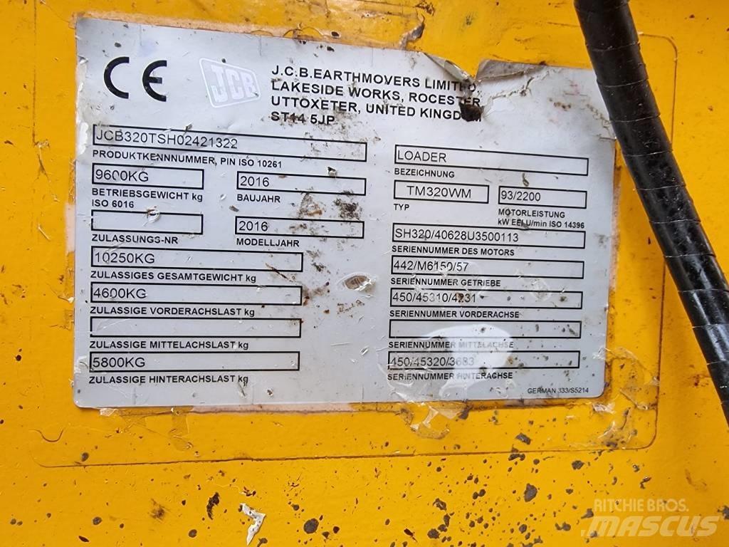 JCB TM 320 Kolové nakladače