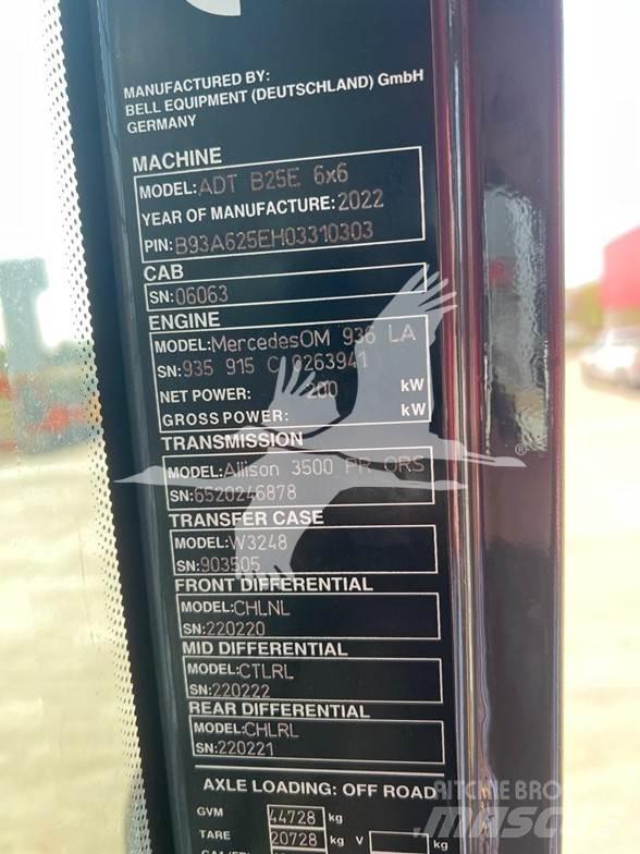 Bell B25E Kloubové dempry