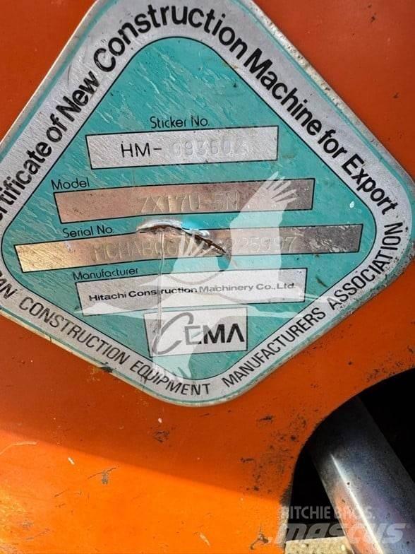 Hitachi ZX17 Mini rýpadla < 7t