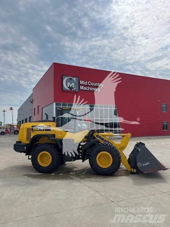 Komatsu WA270 Kolové nakladače