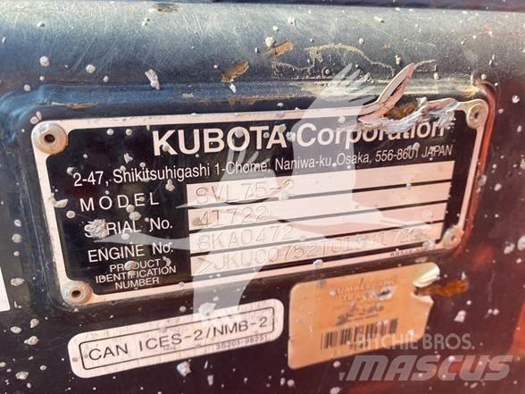 Kubota SVL75-2 Smykem řízené nakladače