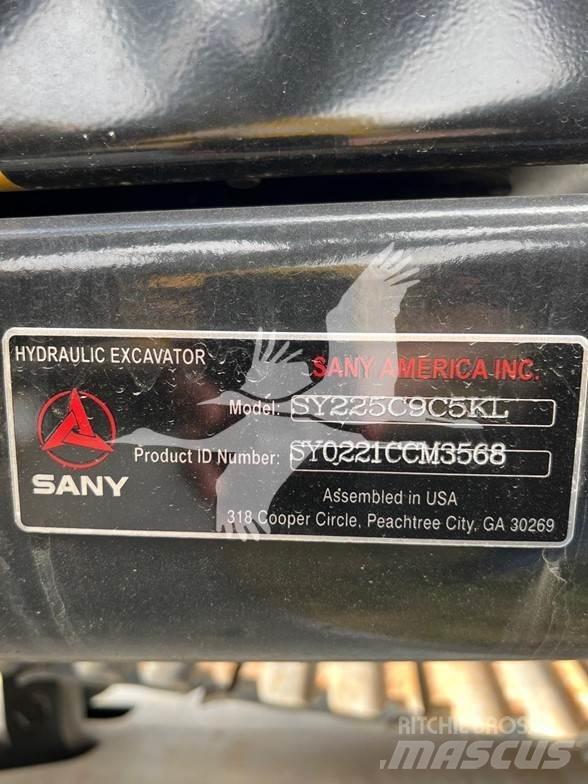 Sany SY225C Pásová rýpadla