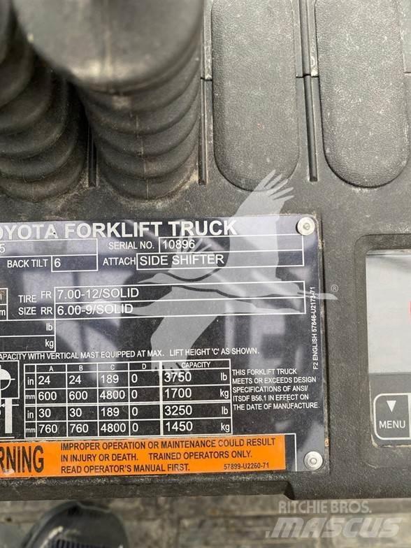 Toyota 8FGU25 Dieselové vozíky