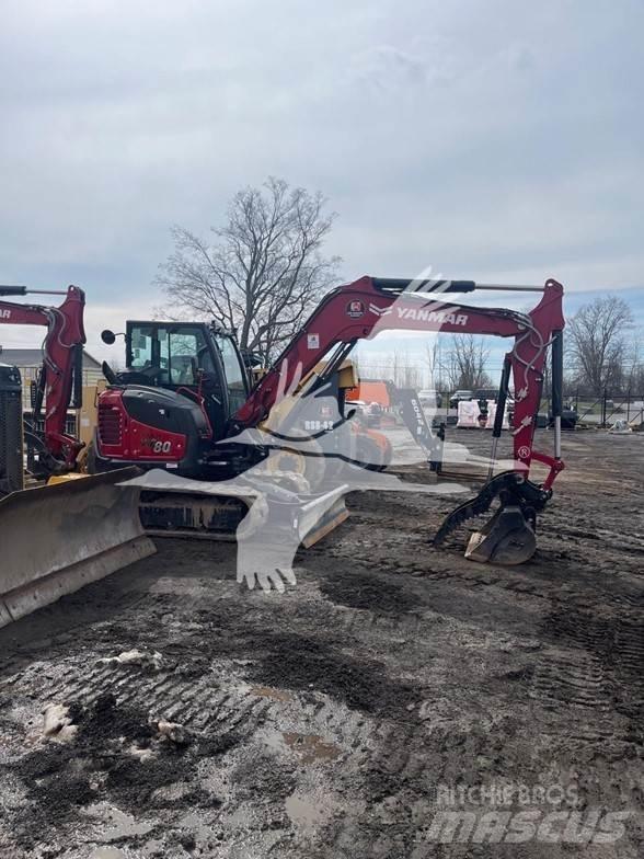 Yanmar VIO80 Pásová rýpadla