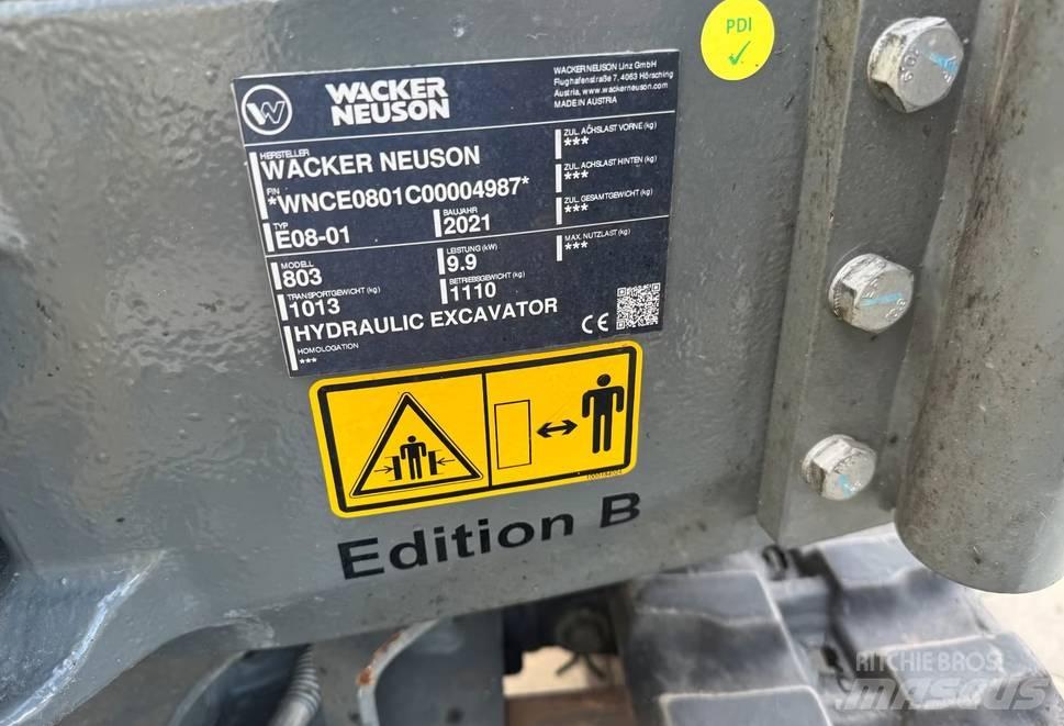 Wacker Neuson 803 Pásová rýpadla