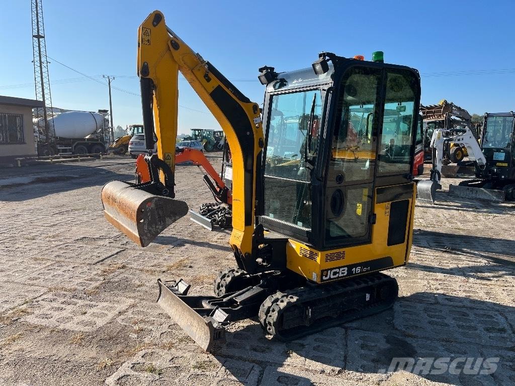 JCB 16 C-1 T3 Mini rýpadla < 7t