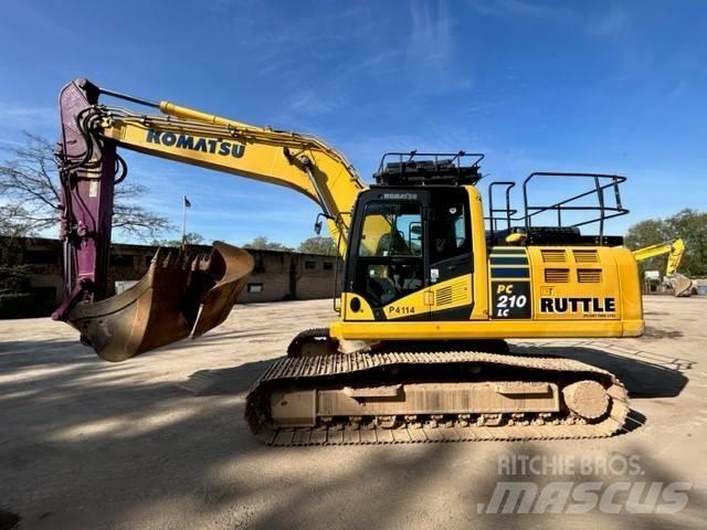 Komatsu PC 210 LC-11 Pásová rýpadla
