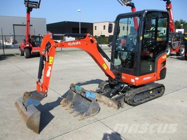 Kubota KX016-4 (100) Mini rýpadla < 7t
