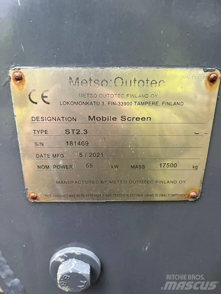 Metso ST2.3 Mobilní třídiče