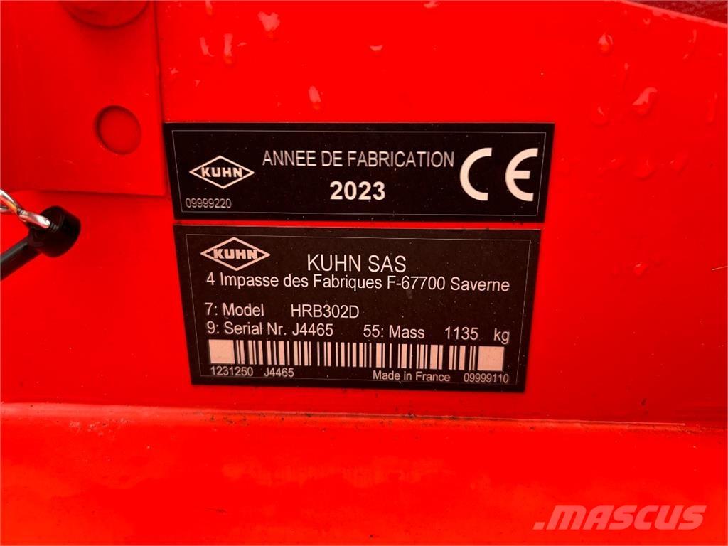 Kuhn HRB 302 D Rotační brány a půdní frézy