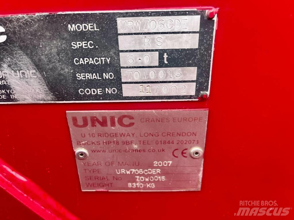Unic URW 706 Minijeřáby