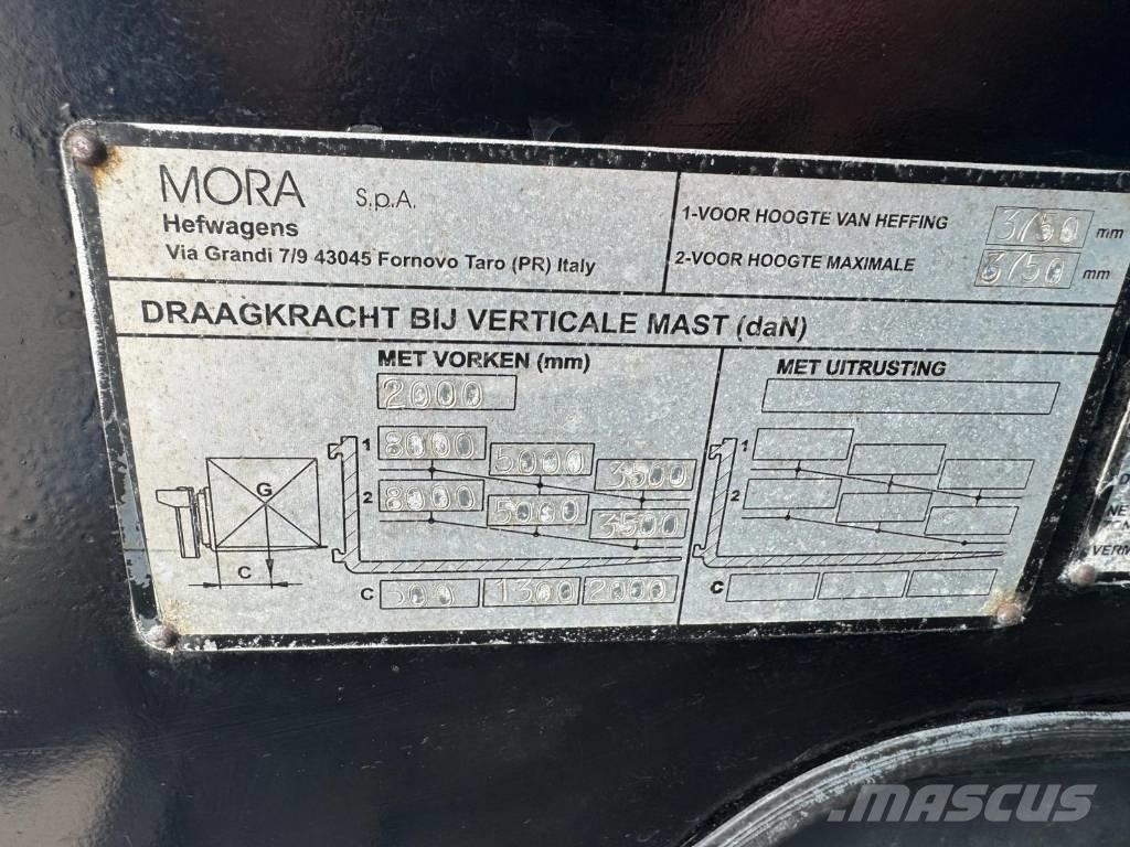 Mora M 80 C Dieselové vozíky