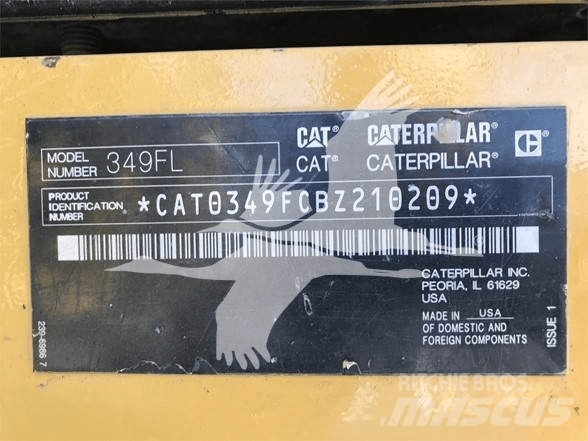 CAT 330FL Pásová rýpadla
