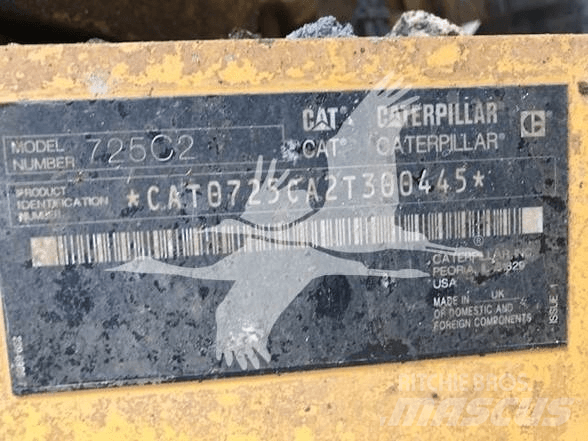 CAT 725C2 Kloubové dempry