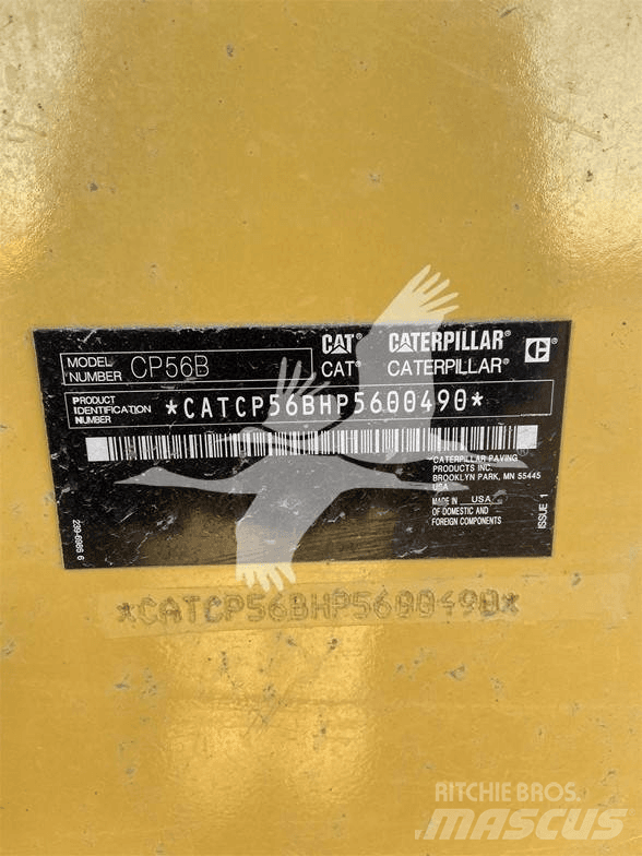 CAT CP56B Tahačové válce