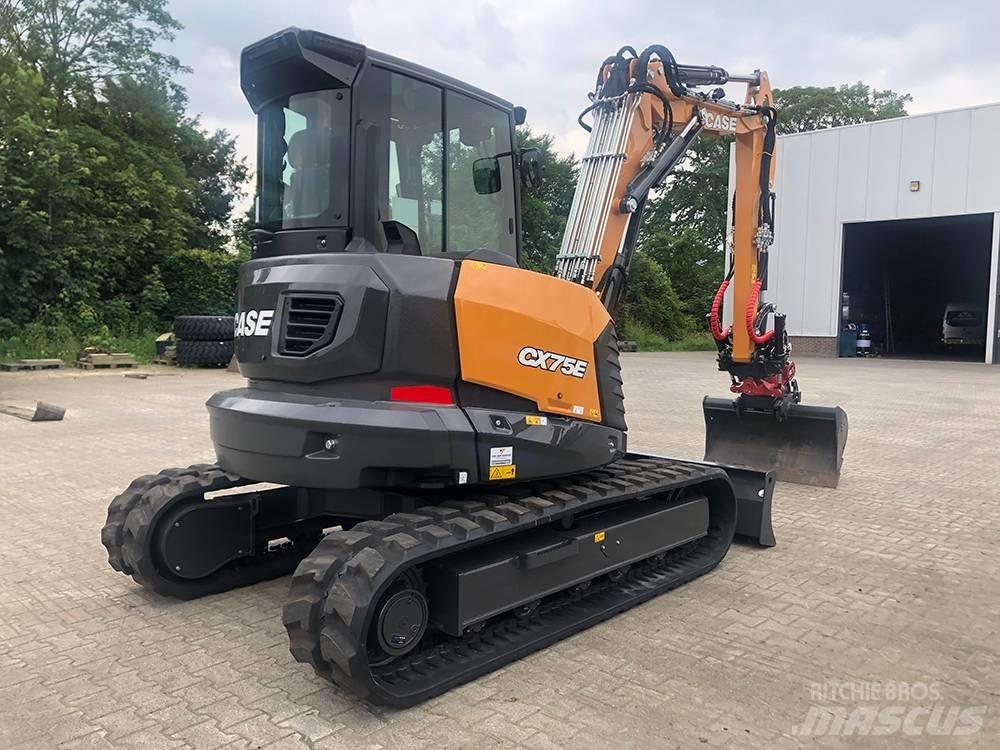CASE CX75E Midi rýpadla 7t - 12t