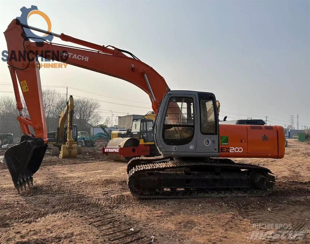 Hitachi EX 200 Pásová rýpadla