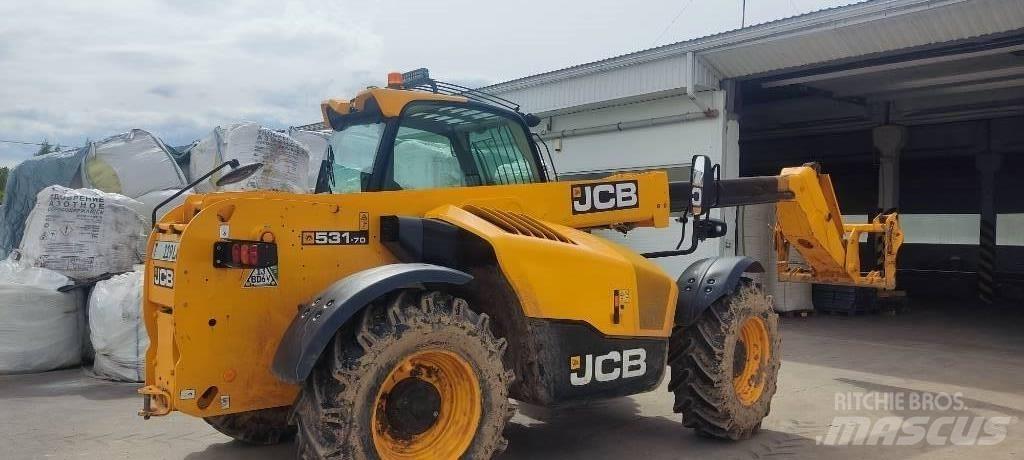 JCB 531-70 Teleskopické manipulátory