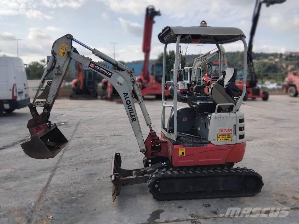 Takeuchi TB 215 R Mini rýpadla < 7t